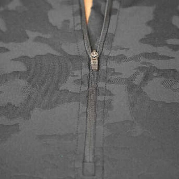 NEW Spyder 1/4 Zip Top | Textured Black - Picture 3 of 9